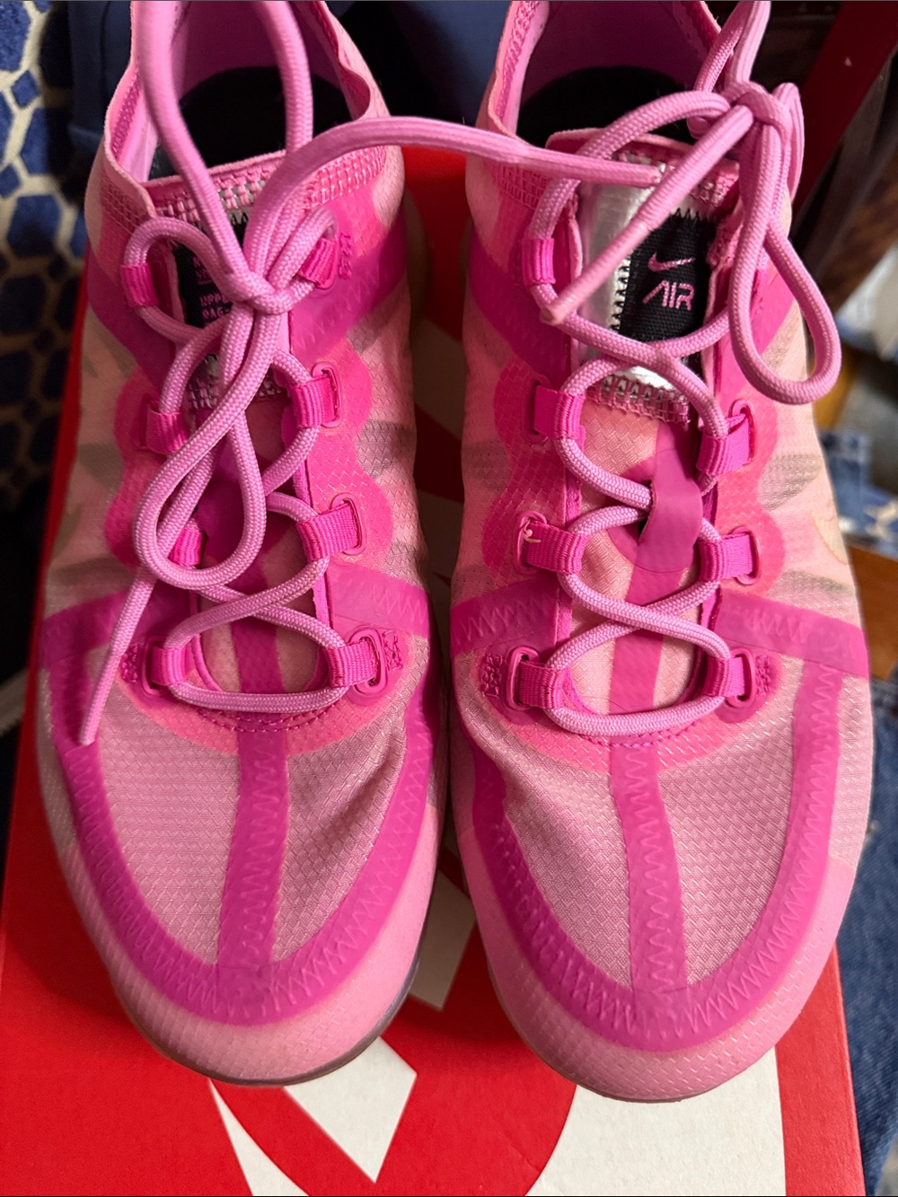 Nike Pink Two-Tone Women's Athletic Sneakers